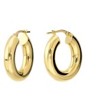 Orecchini Bronzallure - a Cerchio - Gold - Ovali -Lucidi-WSBZ02646Y.YG