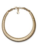 Unoaerre Necklace - Golden - Maxi Tubogas Chain - EXH5704G