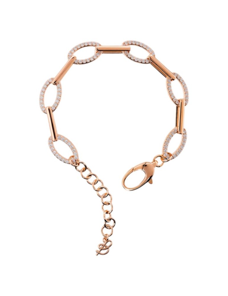 Bracciale Bronzallure -a Catena - Rosè - Cubic Zirconia - WSBZ02594.WR