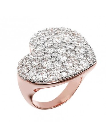 Anello Bronzallure-Altissima-Cuore Pavè Cubic Zirconia-WSBZ01198WR-18
