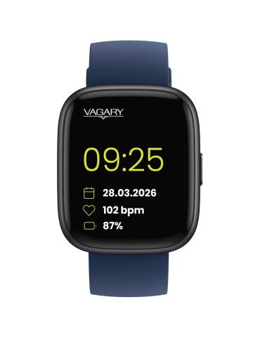 Vagary Smartwatch - X06A - Multifunction - 36mm - Blue - X06A-002VY