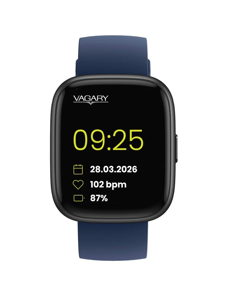 Vagary Smartwatch - X06A - Multifunction - 36mm - Blue - X06A-002VY