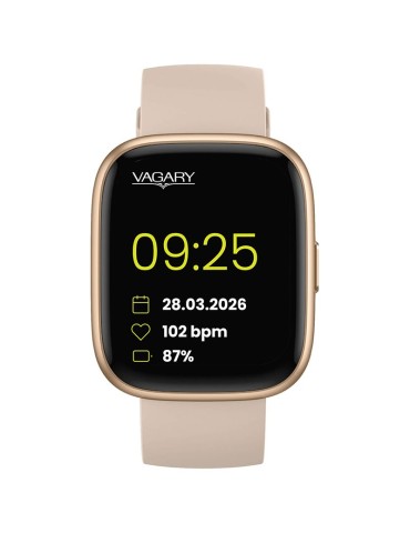 Vagary Smartwatch - X06A - Multifunction - 36mm - Pink - X06A-004VY