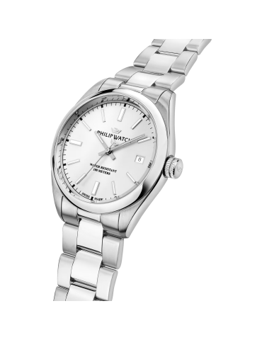Philip Watch - Caribe Urban Quartz 39mm Silver - 0 2