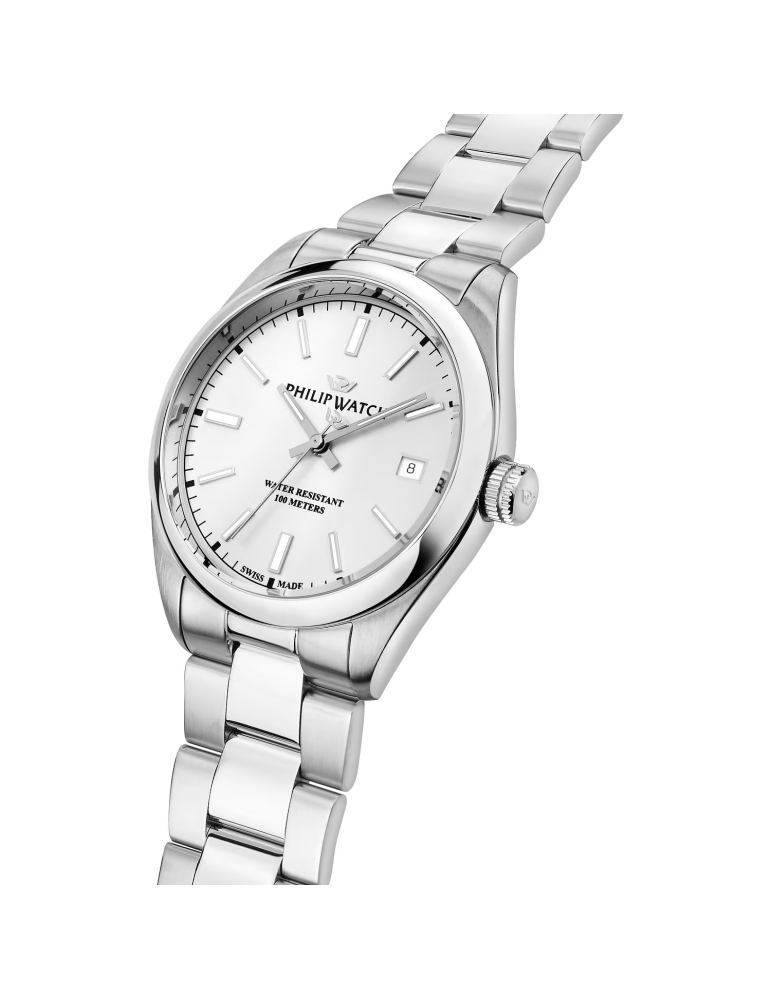 Philip Watch - Caribe Urban Quartz 39mm Silver - 0
