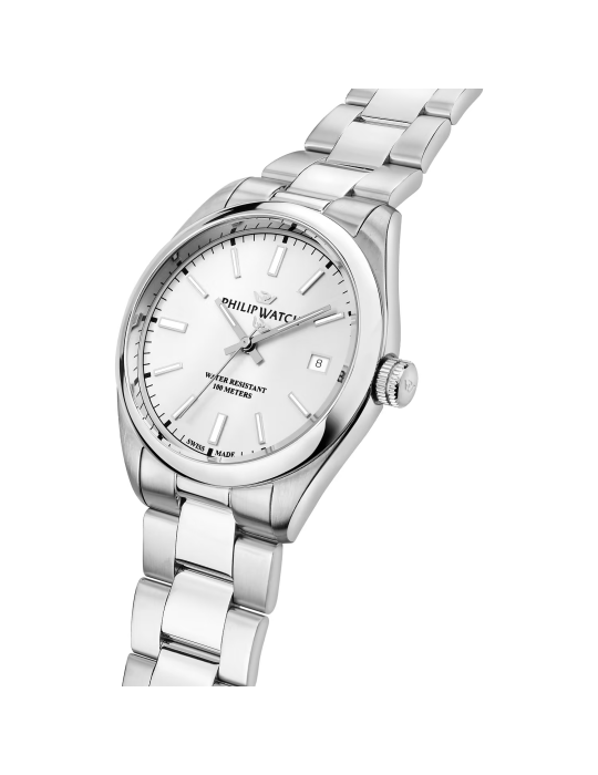 Orologio Philip Watch - Caribe Urban Quarzo 39mm Argento - 0