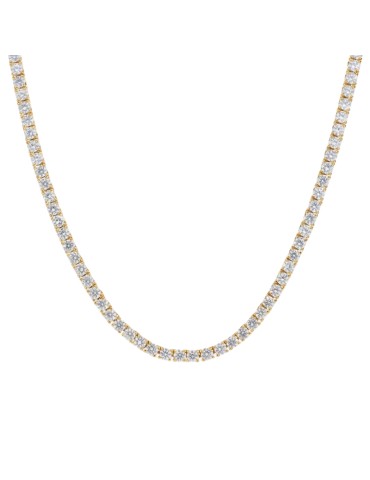 Collana Bronzallure-Gold-Cubic Zirconia Tondi-Misura M-WSBZ02486Y.WR-45