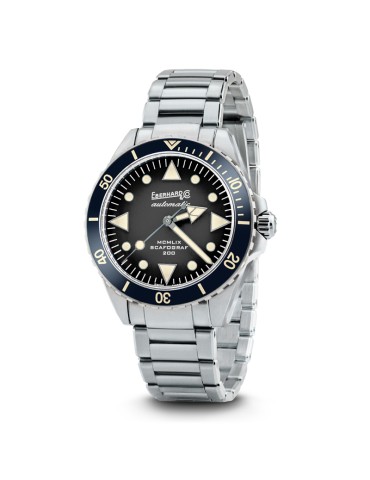 Orologio Eberhard - Scafograf 200 MCMLIX Meccanico Automatico Subacqueo 39mm Nero - 0
