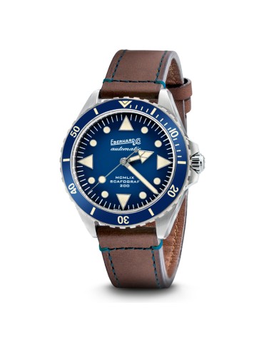 Eberhard & Co. Scafograf 200 MCMLIX Automatic Mechanical Diver's Watch, 39mm, Blue - 0