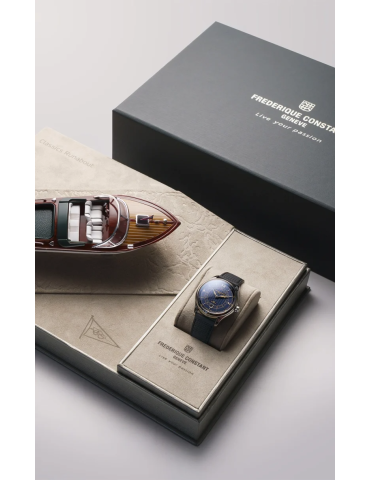 Orologio Frederique Constant - Classics Runabout Automatic GMT 42mm Blu  - Edizione Limitata - 0 2