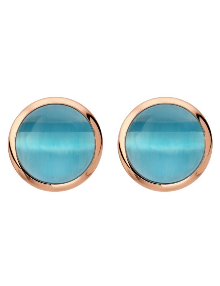 Orecchini Bronzallure - Pietra Azzurra -Occhio di Gatto-WSBZ02627.LBCE