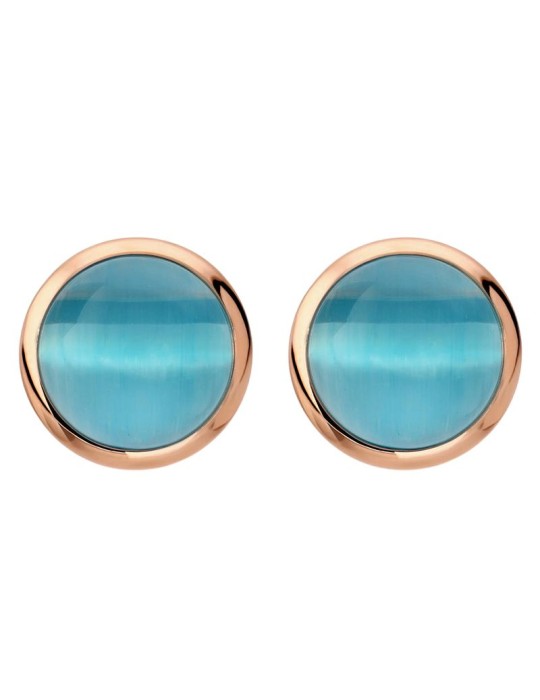 Orecchini Bronzallure - Pietra Azzurra -Occhio di Gatto-WSBZ02627.LBCE