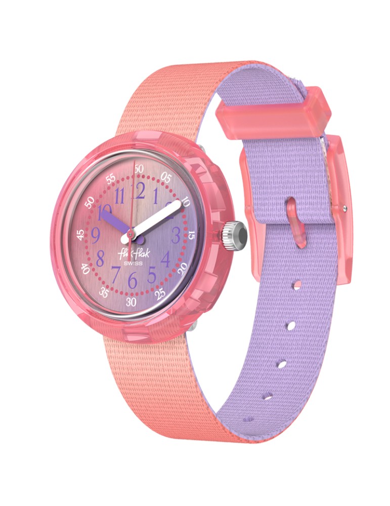Flik Flak x Sigg Watch - Gradient Pink - 32mm - Water Bottle - ZFPNP188