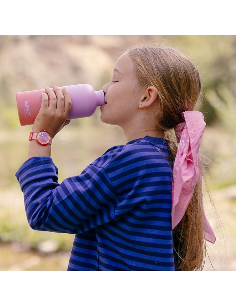 Flik Flak x Sigg Watch - Gradient Pink - 32mm - Water Bottle - ZFPNP188