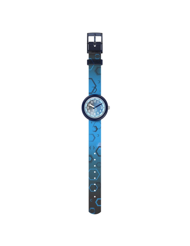 Orologio Flik Flak x Sigg - Blu Sfumato - 32mm - Borraccia - ZFPNP189