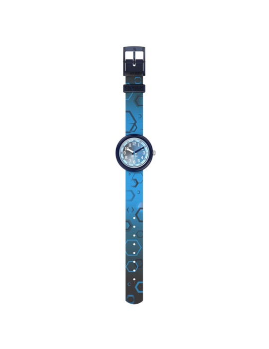Orologio Flik Flak x Sigg - Blu Sfumato - 32mm - Borraccia - ZFPNP189