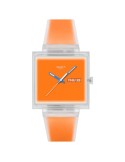 Orologio Swatch - What If… See Thru Orange - 42mm - Arancione-SO38K704
