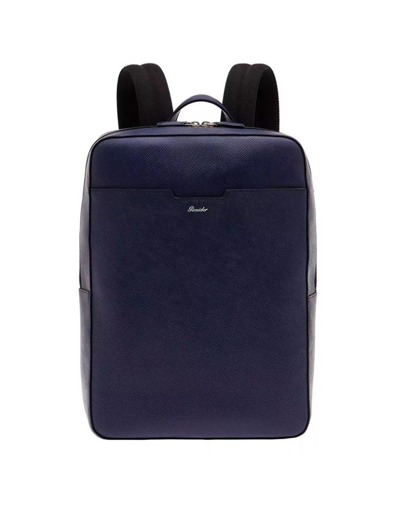 Zaino Pineider - Pelle di Vitello Saffiano - Blu Scuro - PBL005334