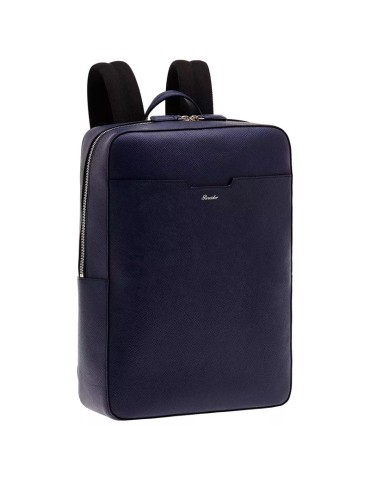 Pineider Backpack - Saffiano Calfskin - Dark Blue - PBL005334 2