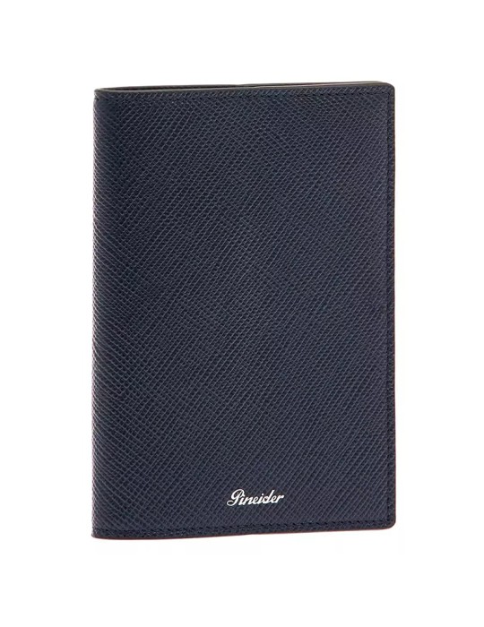 Porta Passaporto Pineider - Pelle - Saffiano - Blu Scuro - PBS520334