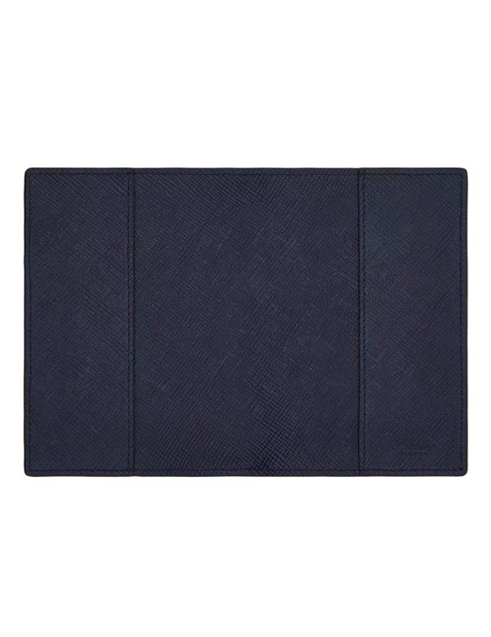 Porta Passaporto Pineider - Pelle - Saffiano - Blu Scuro - PBS520334