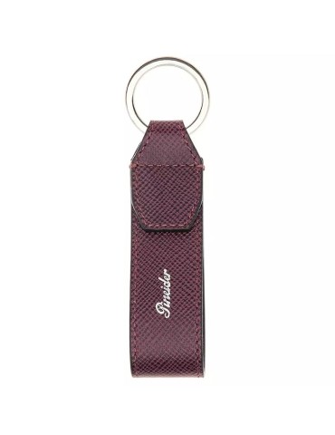 Pineider Keychain - Essential - Leather - Purple Plum - PBS751195