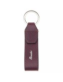Pineider Keychain - Essential - Leather - Purple Plum - PBS751195