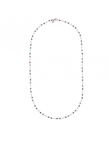 Collana Bronzallure  - Variegata - Amorette-Agata Multi-WSBZ01254RA-MD