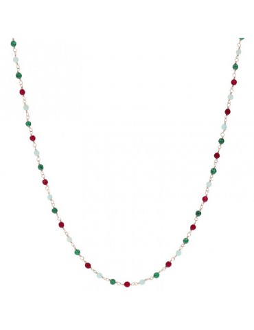 Collana Bronzallure  - Variegata - Amorette-Agata Multi-WSBZ01254RA-MD 2