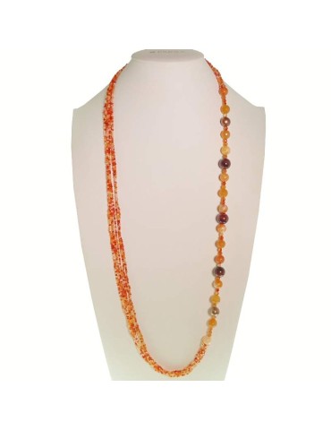 Collana Rajola - Minuetto - Multifilo - Lunga-Calcite-Perle-54-710-13L