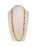 Rajola Necklace - Minuetto - Multistrand - Long-Calcite-Pearls-54-710-13L