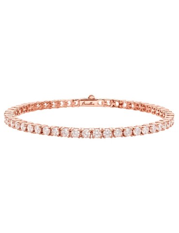 Bronzallure bracelet-Tennis-Rose Gold-Cubic Zirconia-WSBZ02485R.WR-18