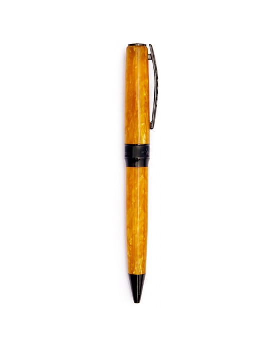 Pineider Ballpoint Pen - Rock - Resin - Orange - SB0MSPP4903108