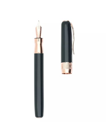 Penna Stilografica Pineider - Rose Gold - Verde - Medium - SPP6201M060