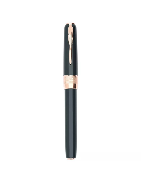 Penna Stilografica Pineider - Rose Gold - Verde - Medium - SPP6201M060