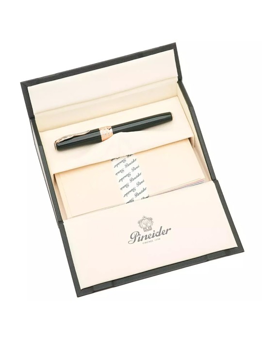 Penna Stilografica Pineider - Rose Gold - Verde - Medium - SPP6201M060