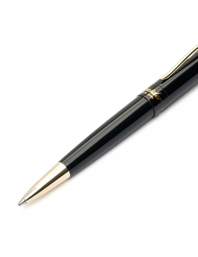 Pineider-Avatar Anniversary-Gold Ballpoint Pen - Black Color-SPP73030056