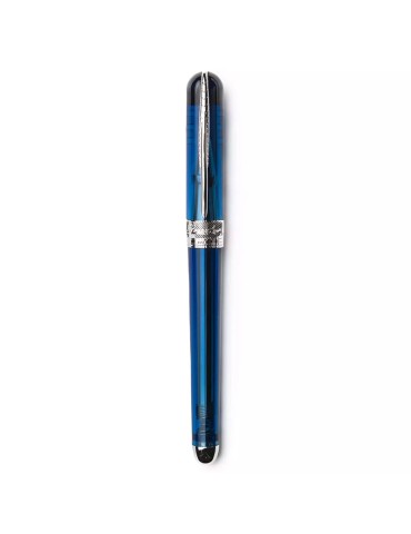 Pineider Rollerball Pen - Transparent Ultraresin - Sky Blue - SR0M0PP3402440