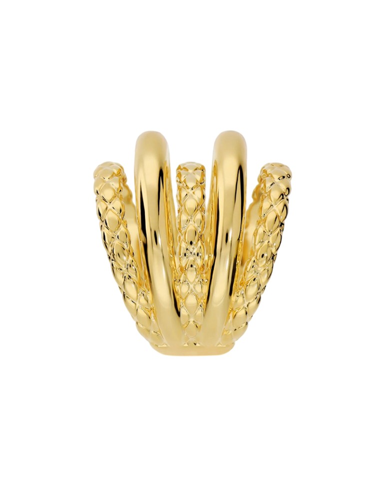 Anello Etrusca - Multifilo - Gold-Martellato-Misura 18-WSET00944.YG-18