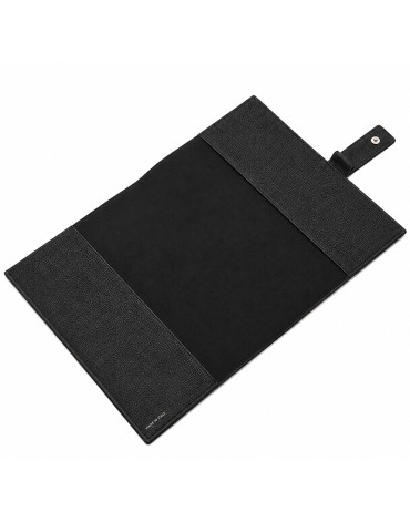 Pineider Diary Holder - Daily - Tumbled Black Leather - PTL703056 2