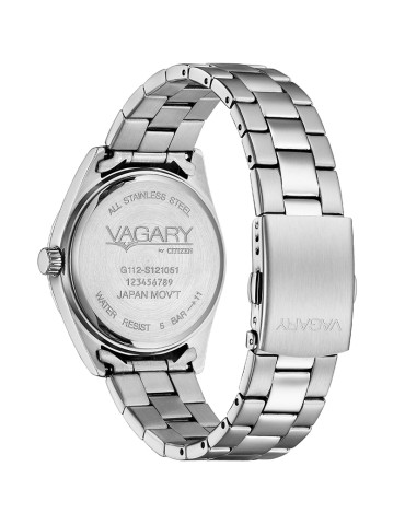 Orologio Vagary - Timeless - Tempo e Data-Silver-39mm-Verde-IB9-115-41 2
