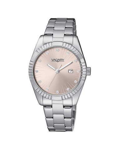 Orologio Vagary da Donna -Silver - 31mm - Rosa - Cristalli -IU2-219-93