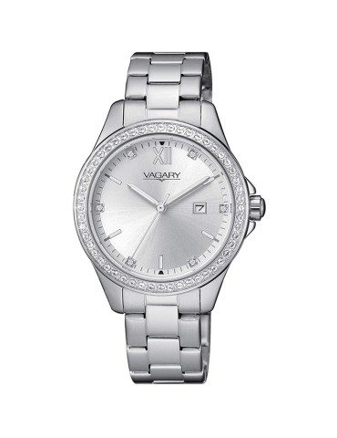Orologio Vagary da Donna - Silver - 32mm - Cristalli - IU2-413-11