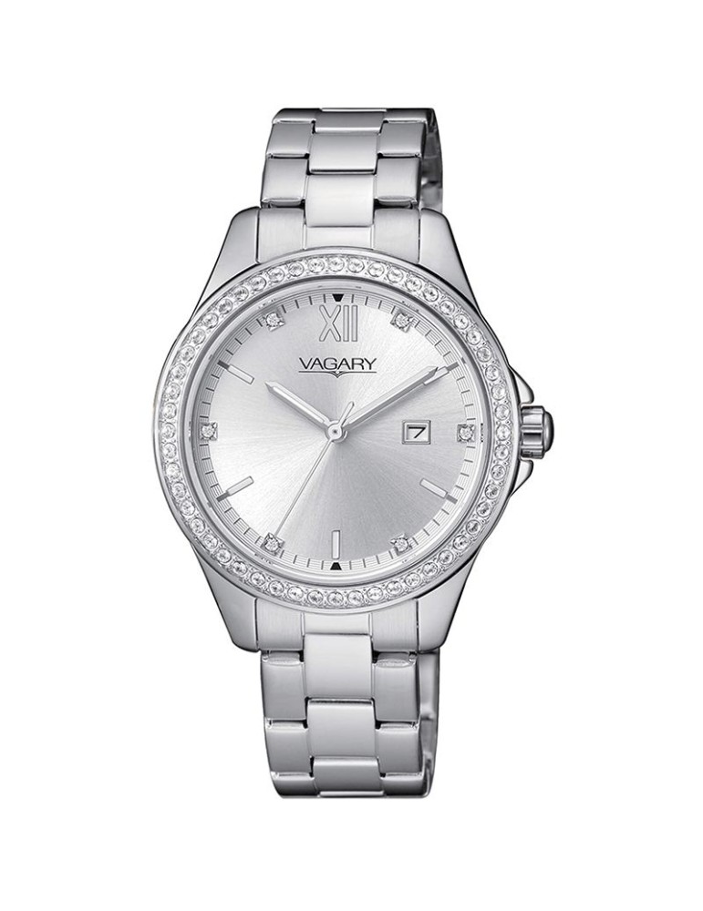 Vagary Women's Watch - Silver - 32mm - Crystals - IU2-413-11