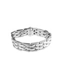 Bracciale Chimento - Double in Oro Bianco 18 carati con Diamanti Naturali 2,63 ct - 0