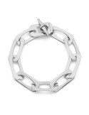 Unoaerre Bracelet - Chain - Silver - Square Links - 16EXB0015B