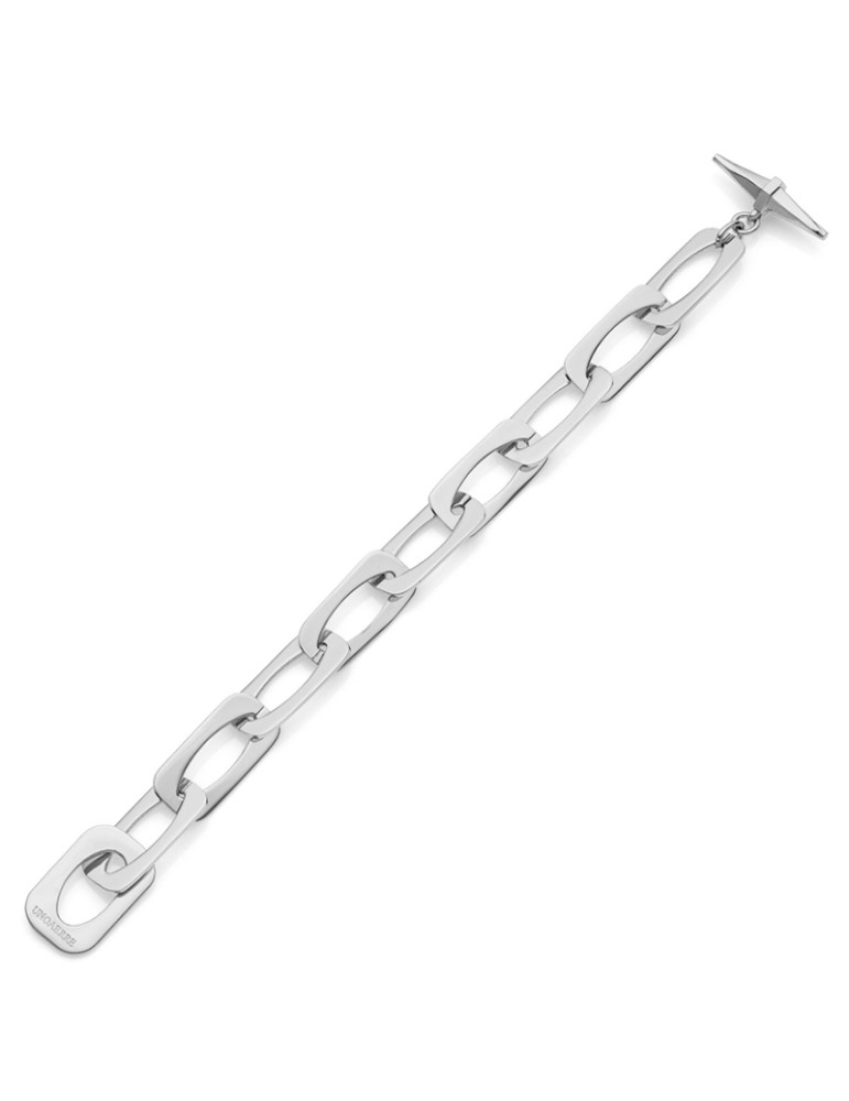Bracciale Unoaerre - a Catena - Silver - Maglie Quadrate - 16EXB0015B