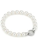 Bracciale Boccadamo - Filo di Perle - Chiusura con Zirconi - BBR138M