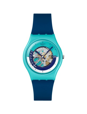 Orologio Swatch - If Not Now, When - Blu - 34mm - Turchese - SO28L400