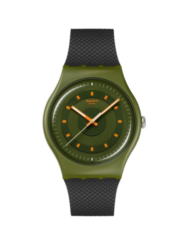 Orologio Swatch - Solo Tempo - Nero - 41mm - Verde - SO29G113